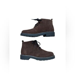 Keds NWOT Toddler Size 11.5 Brown Leather Suede Boots